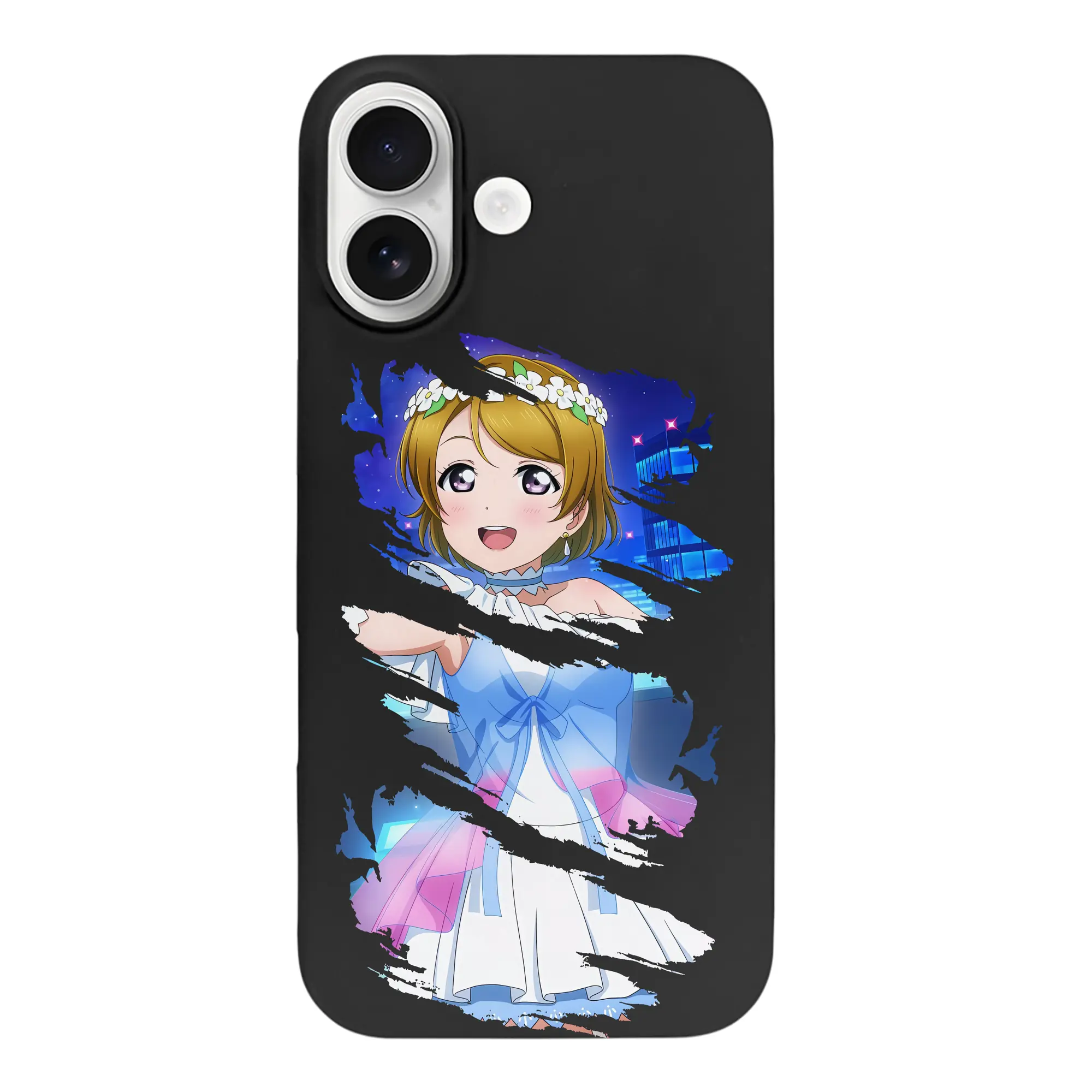 Love Live! グッズ,小泉花陽 - iPhone 17 シリーズ シリコンケース 薄型 耐衝撃 指紋防止 ソフトタッチカバー 精密フィット 傷防止 保護ケース iPhone 17/17 Air/17 Pro/17 Pro Max 対応